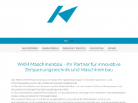 wkm.at Webseite Vorschau