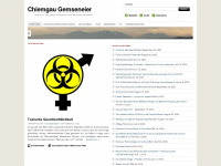 chiemgaugemseneier.wordpress.com Webseite Vorschau