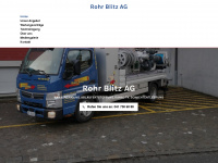 rohr-blitz.ch Webseite Vorschau