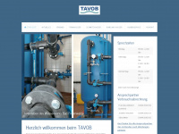 tavob.de Webseite Vorschau