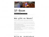 sfboom.wordpress.com Webseite Vorschau