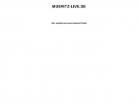 mueritz-live.de Webseite Vorschau