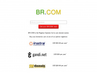 br.com Webseite Vorschau