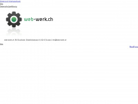 web-werk.ch Webseite Vorschau