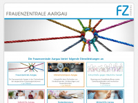 frauenzentrale-ag.ch Webseite Vorschau