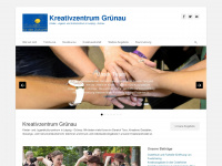 kreativzentrum-gruenau.de Webseite Vorschau