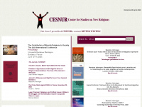 cesnur.org Webseite Vorschau