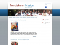 franziskanermission.de Webseite Vorschau