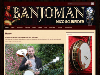 banjoman.de Webseite Vorschau