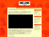 hot-spot-the-band.de Webseite Vorschau