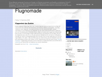 flugnomade.blogspot.com Webseite Vorschau