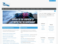surfing-waves.com Webseite Vorschau
