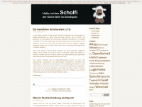 scholfi.net Webseite Vorschau