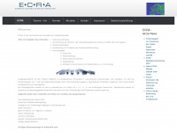 ecra-online.de Webseite Vorschau