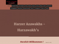 harzer-azawakhs.de Webseite Vorschau