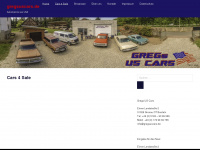 gregsuscars.de Webseite Vorschau