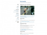 wortwaffe.wordpress.com Webseite Vorschau