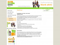 mankcard.at Webseite Vorschau