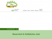 hoflaedchen-joest.de Webseite Vorschau