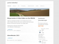 riedenthal.at Webseite Vorschau