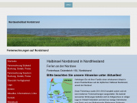 nordstrand-haus.de Webseite Vorschau