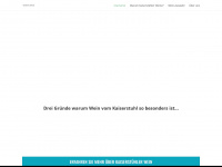 kaiserstuhl-weine.de Webseite Vorschau