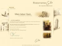 ristorante-carlo.de Webseite Vorschau