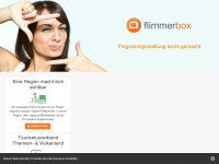 flimmerbox.com Webseite Vorschau