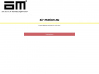 air-motion.eu Webseite Vorschau