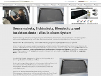 pkw-sonnenschutz.de Webseite Vorschau