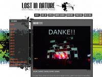 lostinnature.ch Webseite Vorschau