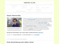 simoneklein.ch Webseite Vorschau