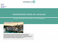 wanzenried-hess.ch Webseite Vorschau