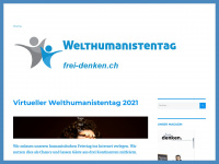 welthumanistentag.ch Webseite Vorschau