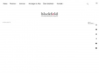 blickfeld-wuppertal.de Webseite Vorschau