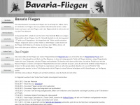 bavaria-fliegen.de Webseite Vorschau