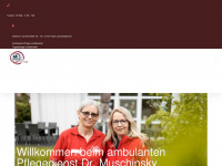 ambulanterpflegedienst-muschinsky.de Webseite Vorschau