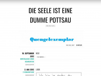 quengelexemplar.wordpress.com Webseite Vorschau