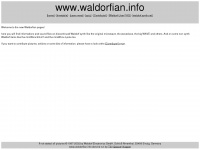 waldorfian.info Webseite Vorschau