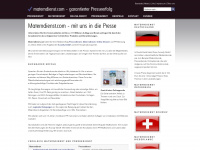materndienst.com Webseite Vorschau