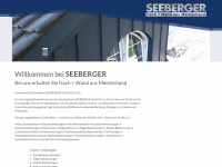 seeberger-dach.de Webseite Vorschau