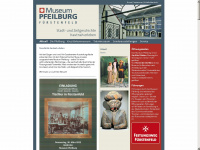 museum-pfeilburg.at Webseite Vorschau