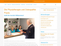 physiotherapie-martinsried.de Webseite Vorschau
