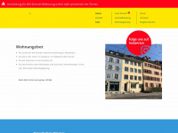 dachlade.ch Webseite Vorschau