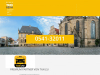 taxi32011.de Webseite Vorschau