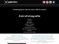 xsplendor.ch Webseite Vorschau