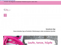 pinkribbon-deutschland.de Webseite Vorschau