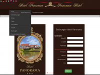 panoramahotel.hu Webseite Vorschau