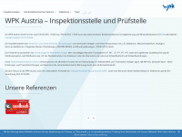 wpk-austria.at Webseite Vorschau