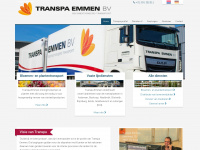 transpa.nl Webseite Vorschau